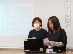 建築科2年生が卒業制作の中間発表を行いました☆ class=