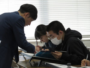 建築科1年生が『製図特別講座』vol.3を受講しました! class=
