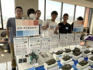 CADデザイン科が『第3回清水ホビーショー』に出展しました☆ class=