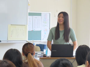 医療事務科が病院やクリニックでの実習について報告する『実習報告会』を開催しました☆ class=