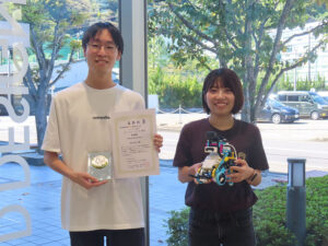 SANGI初の全国大会進出!「ETロボコン2025東海地区大会」でみらい情報科のチームが総合準優勝! class=