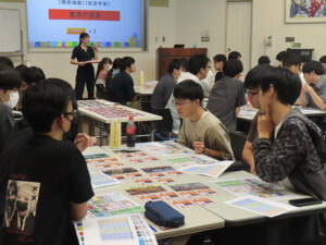 ゲームクリエイト科2年生が株式会社メイテックフィルダーズ 様による「キャリアステップ体験」の特別講座を受講しました☆ class=