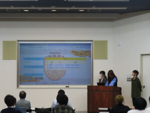 コンピュータ科２年生 企業連携授業『宅配ピザのWEB注文システムを改善』 最終成果発表会を実施！ class=