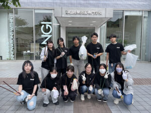 オープンキャンパス実行委員が４ヶ月間「地域清掃」を行いました☆ class=